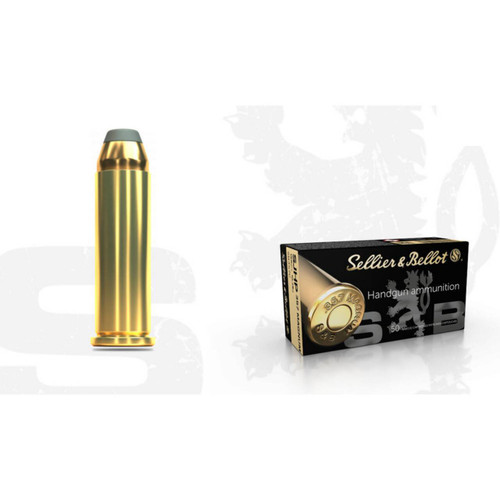 Sellier & Bellot High Velocity Centerfire Magnum Semi Cartridge JHP Ammo