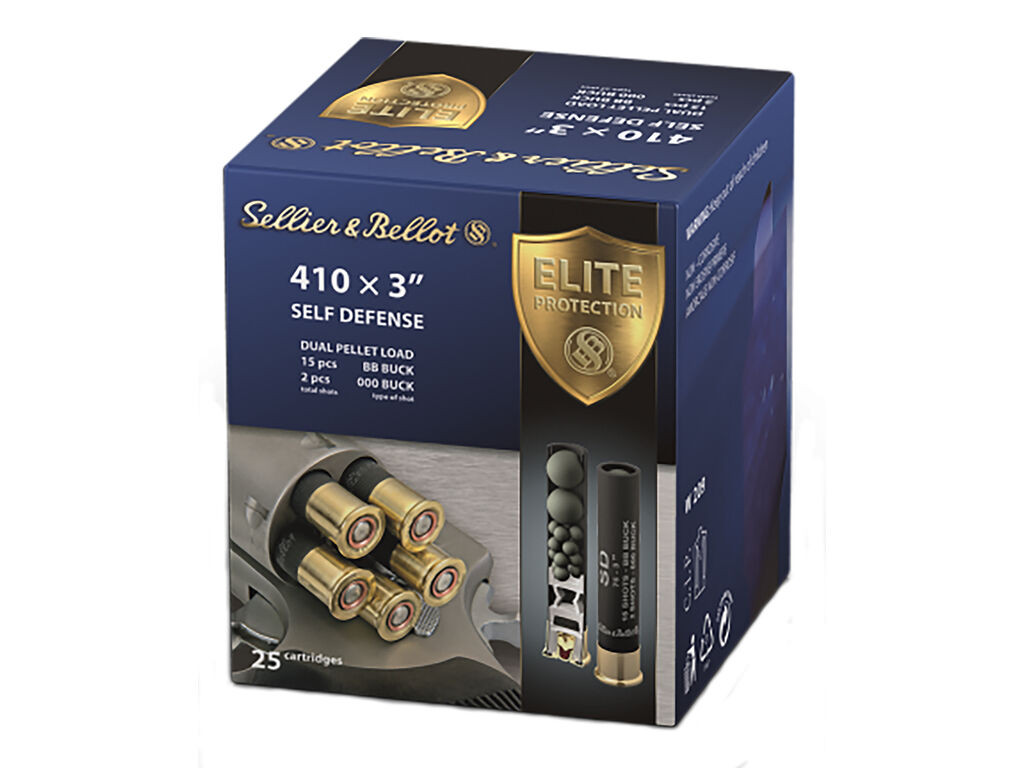 410 Bore Ammo - Sellier & Bellot Defense 20 Case 11/16oz Sellier & Bellot Defense 20 Case 11/16oz Ammo