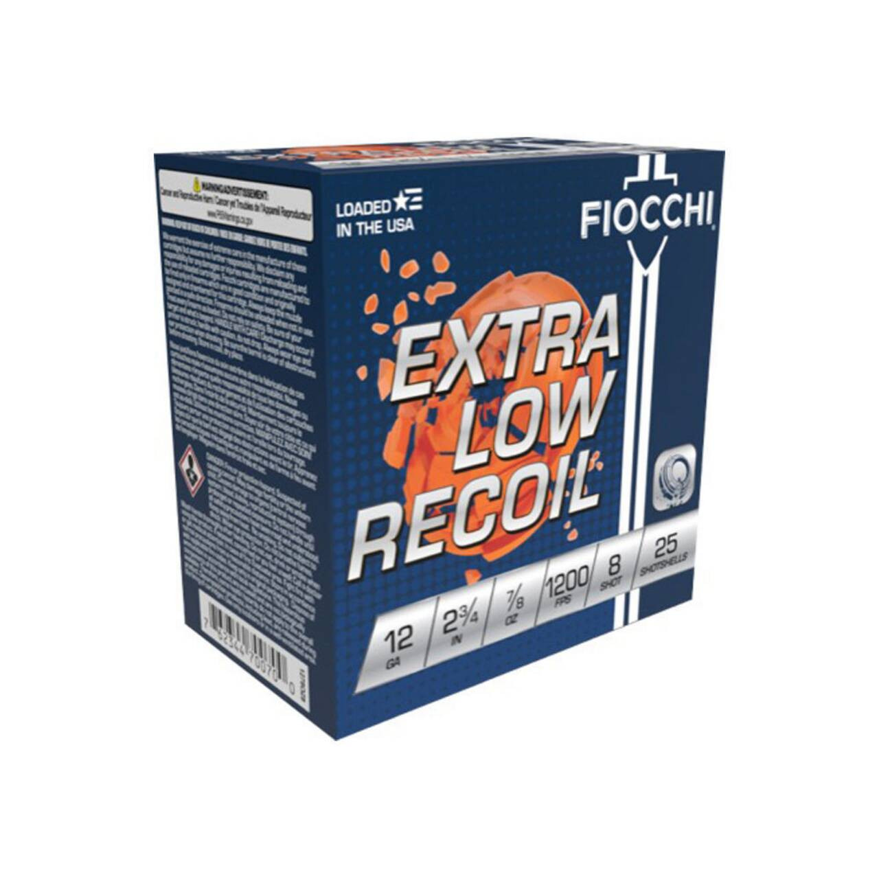 Fiocchi Exacta Target Extra Low Recoil Cartridge 2/3oz Ammo