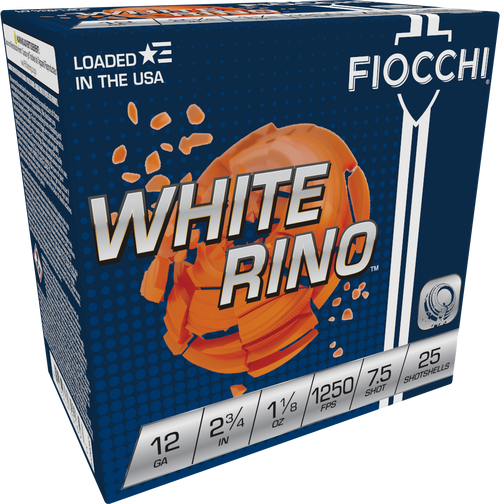 Fiocchi Exacta Target White Rino Case 1-1/8oz Ammo