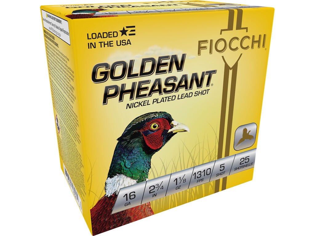 16 Gauge Ammo - Fiocchi Golden Pheasant Extrema Case 1-1/8oz Fiocchi Golden Pheasant Extrema Case 1-1/8oz Ammo
