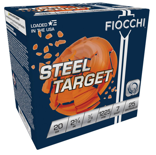 Fiocchi Exacta Target Steel Cartridge 2/3oz Ammo