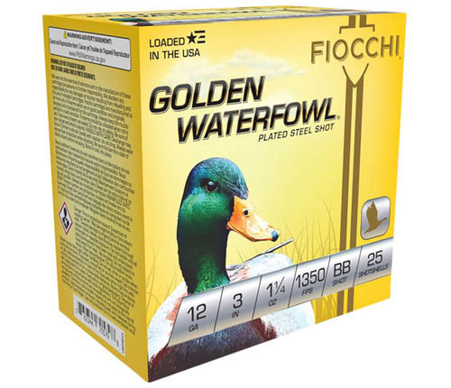 Fiocchi Golden Waterfowl BB Cartridge 1-1/4oz Ammo