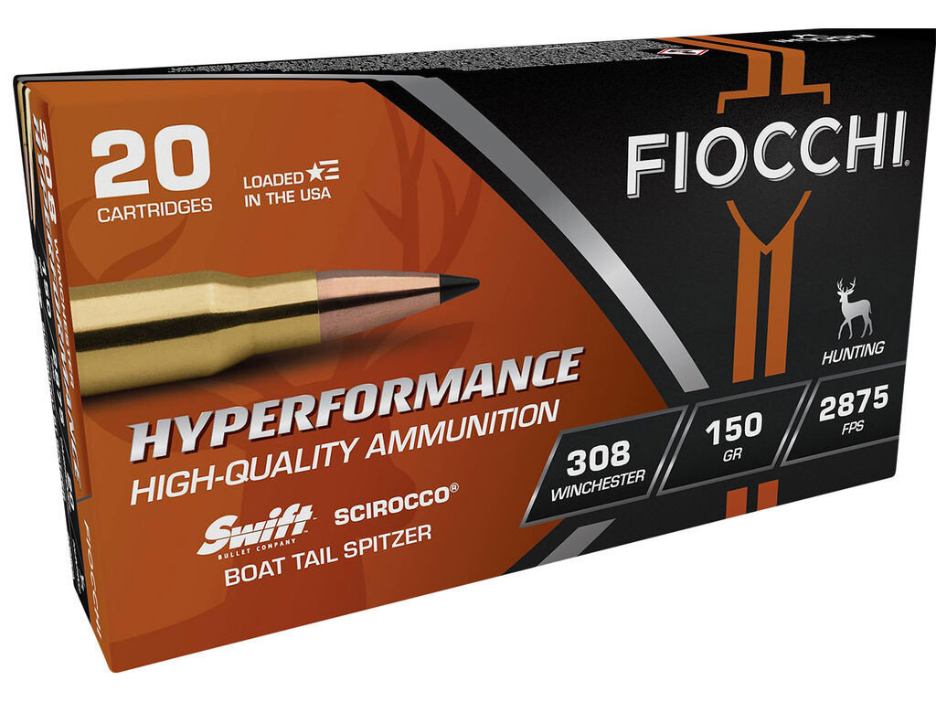 Fiocchi Hyperformance Swift Scirocco II Bonded Case Ammo