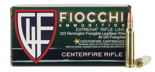 Fiocchi Extrema Hyper Velocity Centerfire Lead-Free Frangible Cartridge Ammo