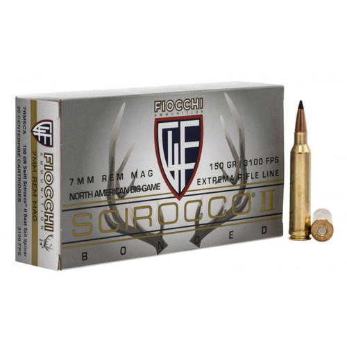 Fiocchi Hyperformance Hunt Hyper Velocity Centerfire Cartridge JSP Ammo