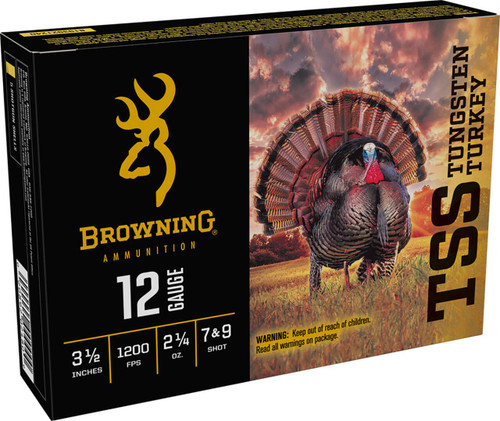 12 Gauge Ammo - Browning Tungsten Turkey TSS 1/4oz Browning Tungsten Turkey TSS 1/4oz Ammo
