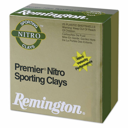 12 Gauge Ammo - Remington Premier Nitro Sporting Clays Ammo Cartridge 1-1/8oz Remington Premier Nitro Sporting Clays Cartridge 1-1/8oz Ammo
