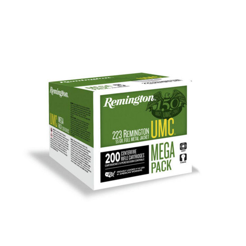 UMC Hyper Velocity Centerfire Remington Cartridge JHP Ammo