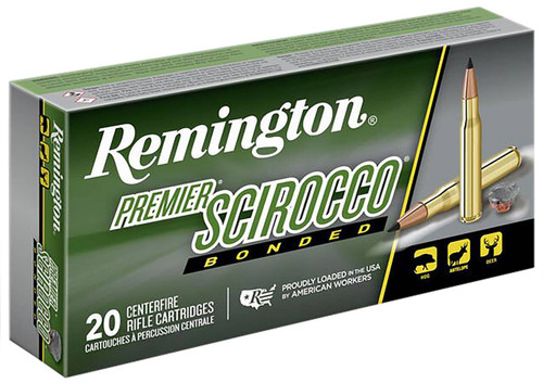 Remington Premier Scirocco Hyper Velocity Centerfire Swift Bonded Cartridge Ammo