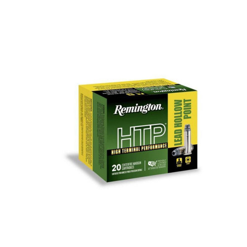 Remington High Terminal Performance HTP Subsonic Centerfire Lead Cartridge HP +P Ammo