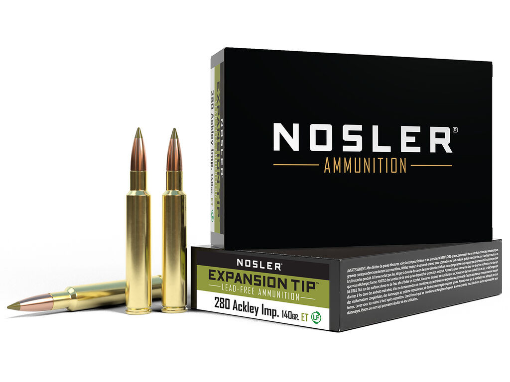 Nosler E-Tip E Tip Lead Free Case Ammo