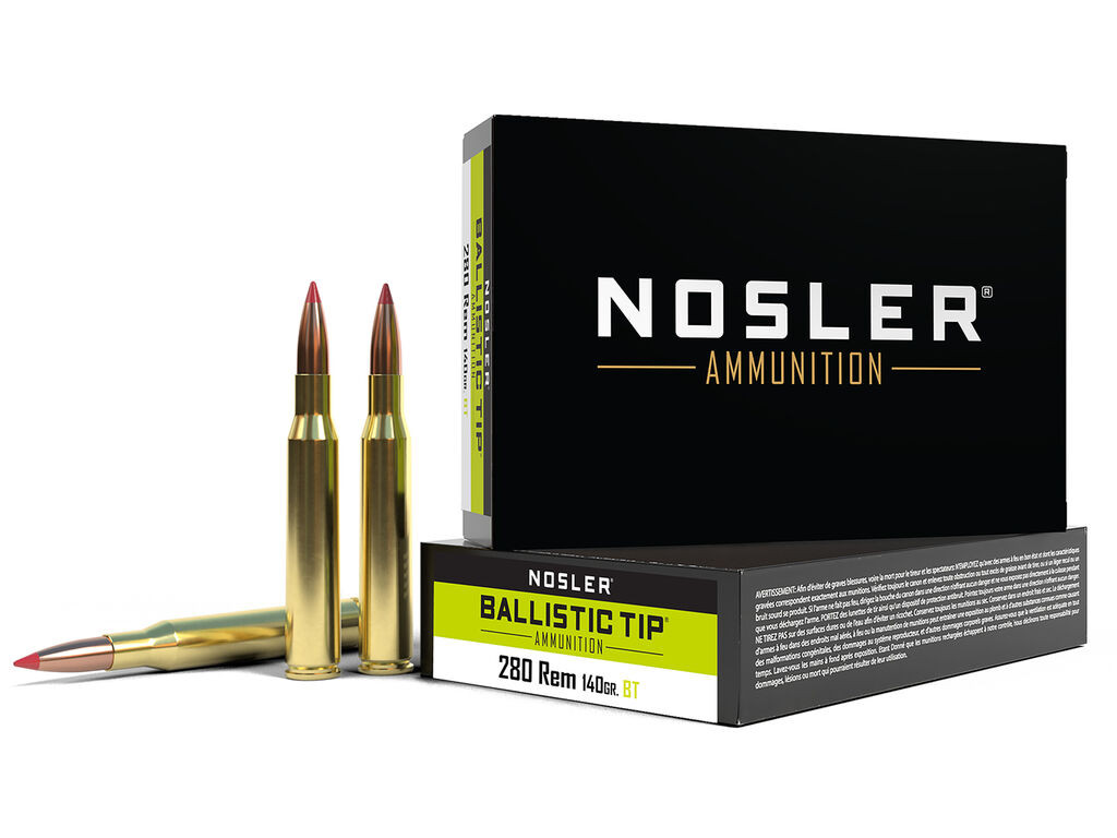 Nosler Ballistic Tip Spitzer Case Ammo