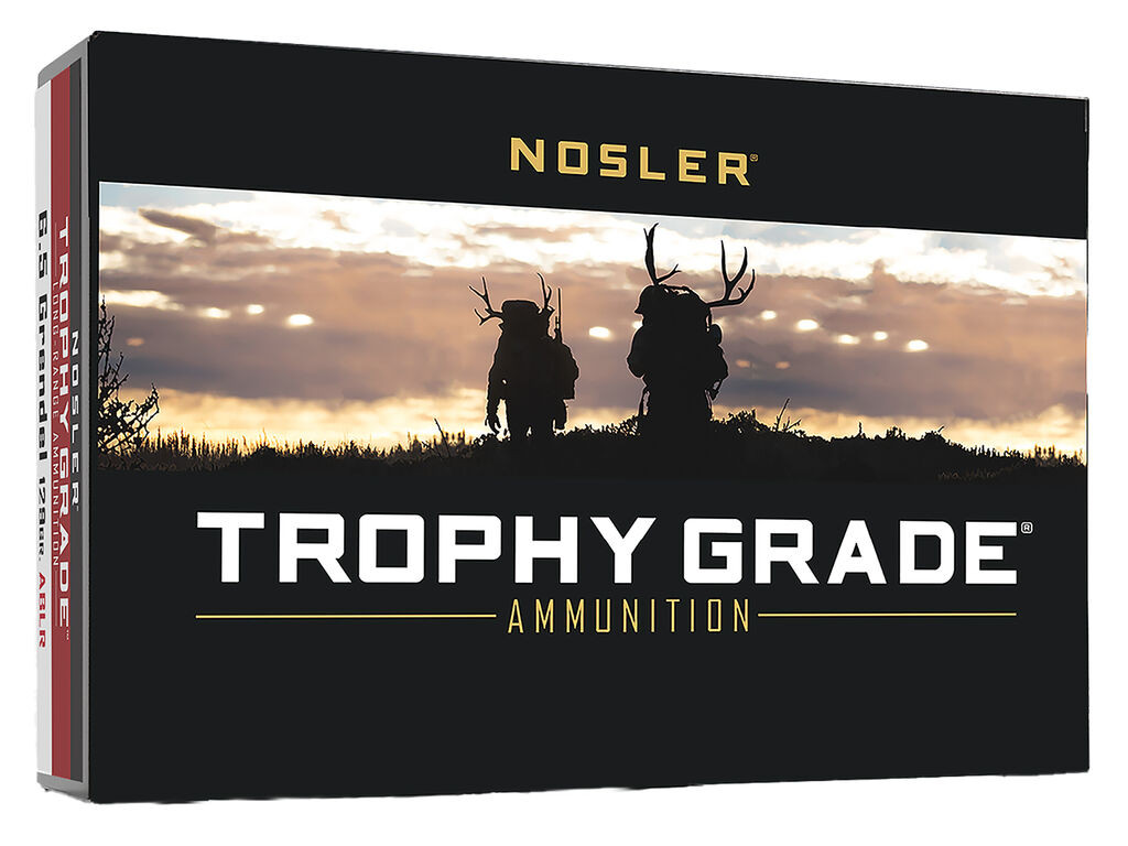 Nosler Trophy Grade Long-Range Spitzer AccuBond Long Range Case Ammo