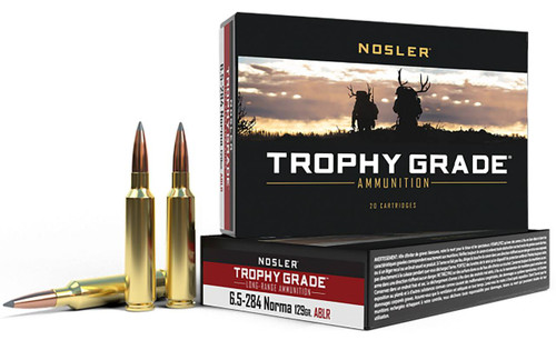 Nosler Trophy Grade Long Range Hyper Velocity Centerfire Spitzer Ammo