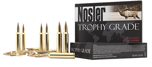 Nosler Trophy Grade LongRange Spitzer AccuBond Long Range Ammo