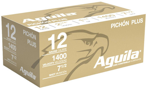 12 Gauge Ammo - Aguila Pichon Plus Ammo Cartridge 1-1/4oz Aguila Pichon Plus Cartridge 1-1/4oz Ammo