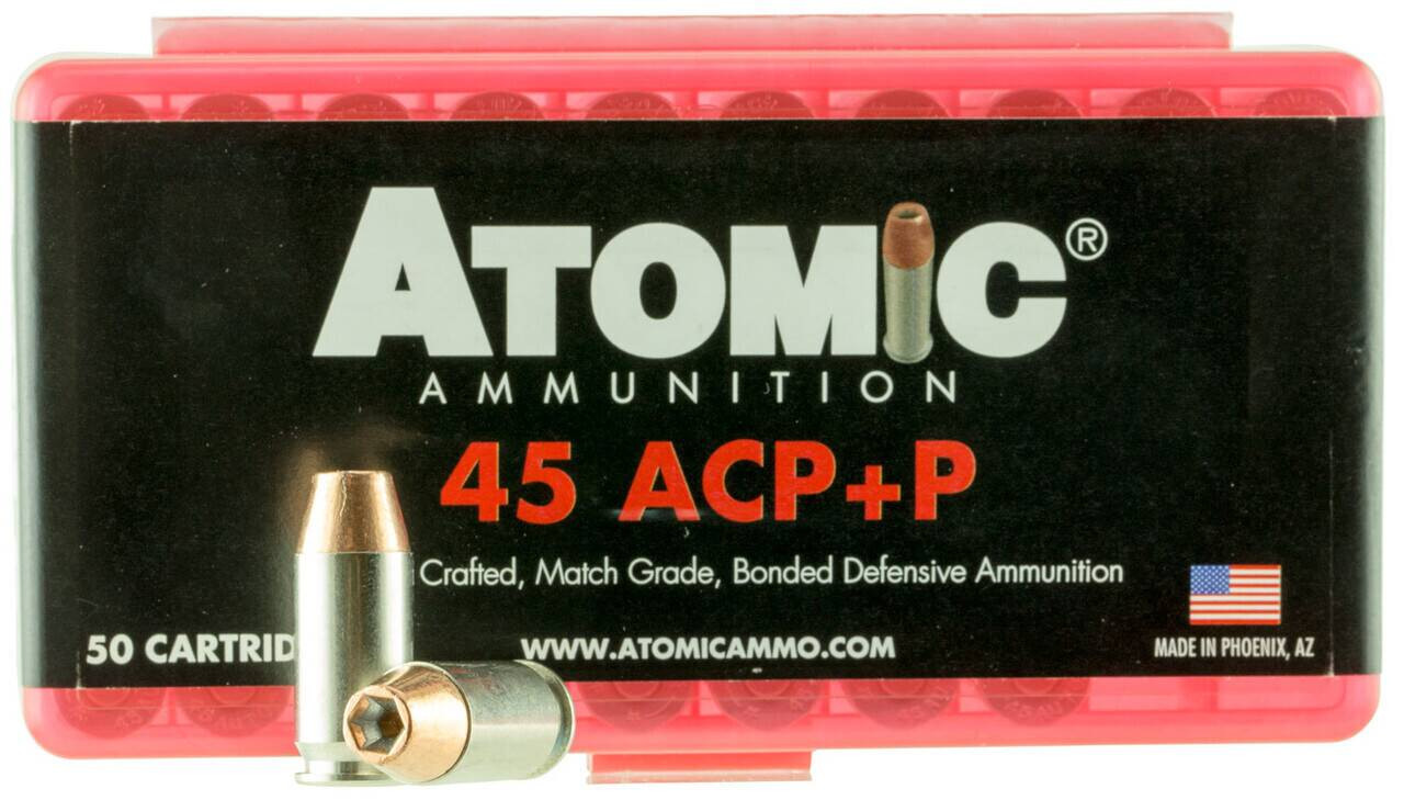 45 ACP/Auto Ammo - Atomic Ammo Precision Craft P Bonded Match HP Atomic Precision Craft P Bonded Match HP Ammo