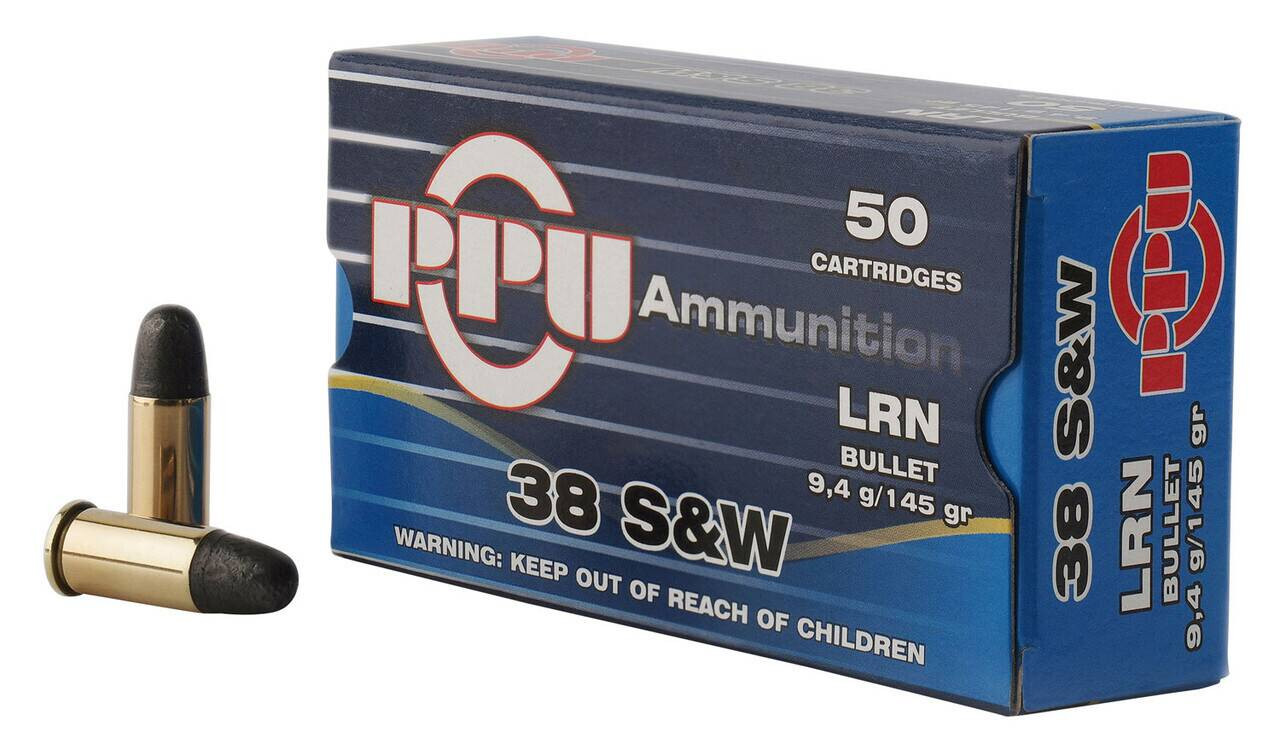 .38 S&W - PPU Lead L RN
