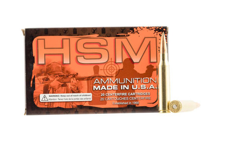 HSM Match Hyper Velocity Centerfire Sierra MatchKing Cartridge HPBT Ammo