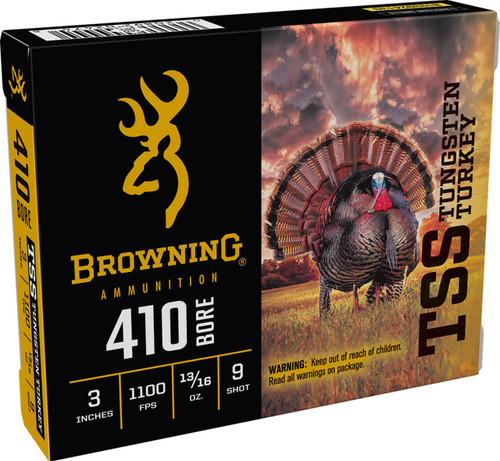 410 Bore Ammo - Browning Tungsten Turkey Ammo Cartridge 13/16oz Browning Tungsten Turkey Cartridge 13/16oz Ammo