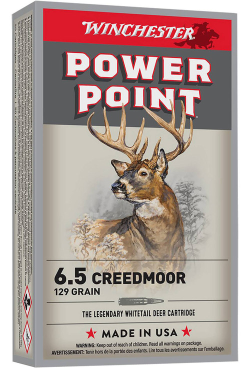 Winchester Power-Point Hyper Velocity Centerfire Power Point Cartridge Ammo