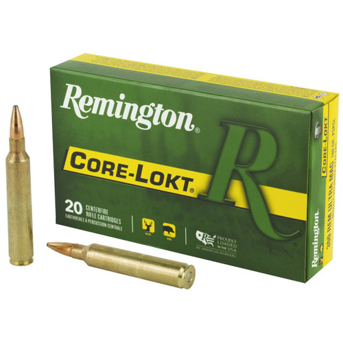 300 RUM Ammo - Remington Core-Lokt Hyper Velocity Centerfire Ammo Cartridge JSP Remington Core-Lokt Hyper Velocity Centerfire Cartridge JSP Ammo