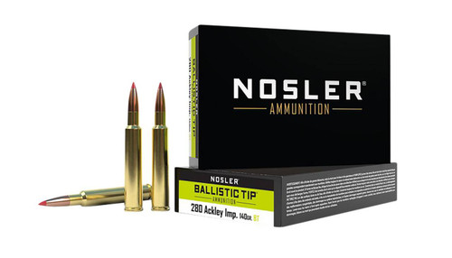 Nosler Ballistic Tip Hyper Velocity Centerfire Improved Spitzer Ammo