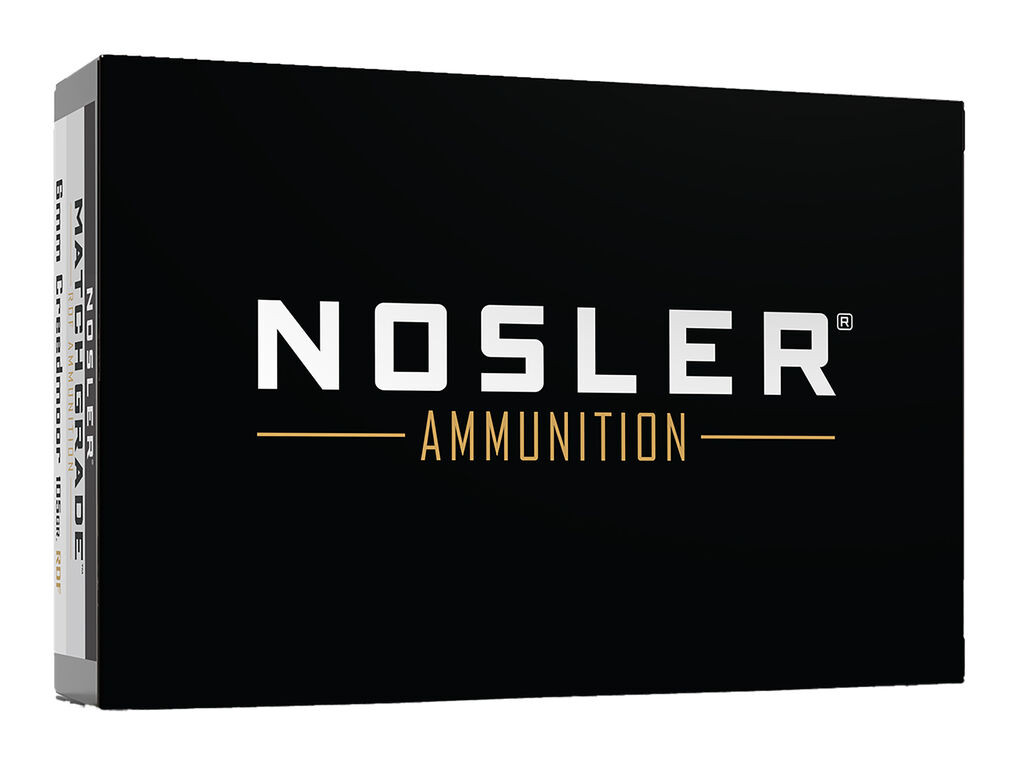 6mm Creedmoor Ammo - Nosler Match GradeF Boat Tail Case HP Nosler Match GradeF Boat Tail Case HP Ammo