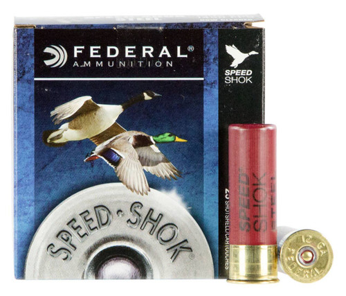 12 Gauge Ammo - Federal Speed-Shok Ammo Cartridge 1-1/4oz Federal Speed-Shok Cartridge 1-1/4oz Ammo