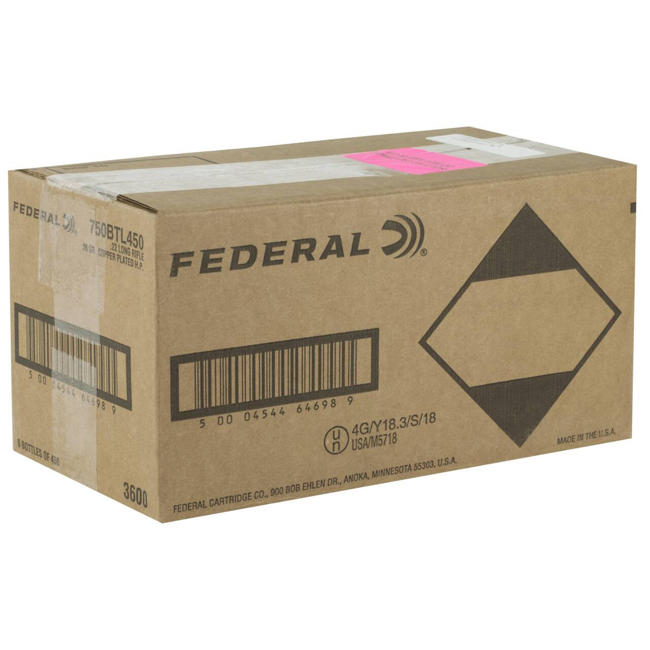 Federal BYOB High Velocity CP Cartridge Jar HP Ammo