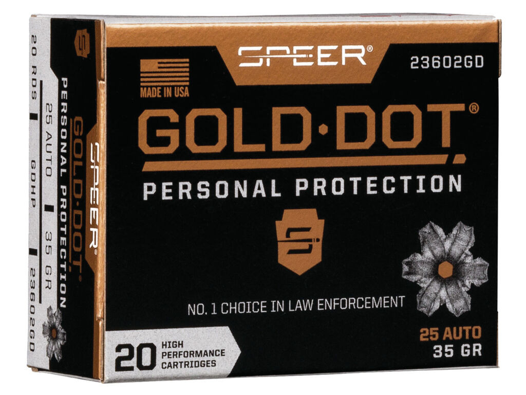 Speer Gold Dot Personal Protection Case HP Ammo