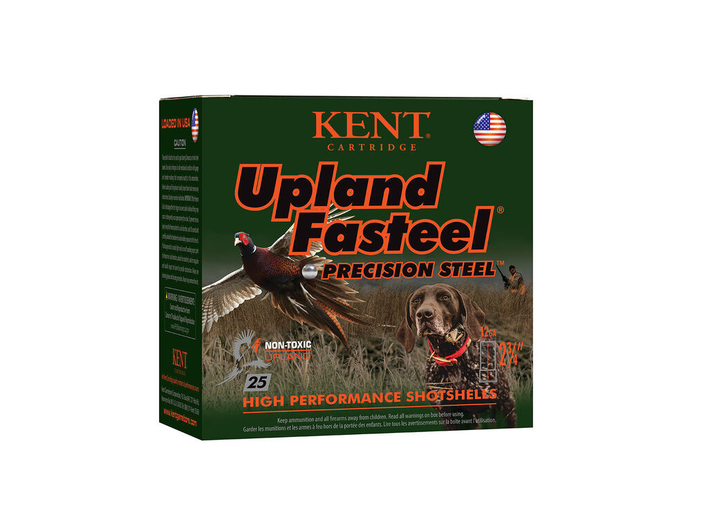 12 Gauge Ammo - Kent Cartridge Upland Fasteel Case 1-1/8oz Kent Cartridge Upland Fasteel Case 1-1/8oz Ammo