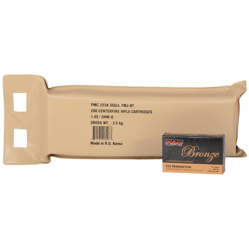 PMC Bronze Battle BoatTail BT FMJ Ammo