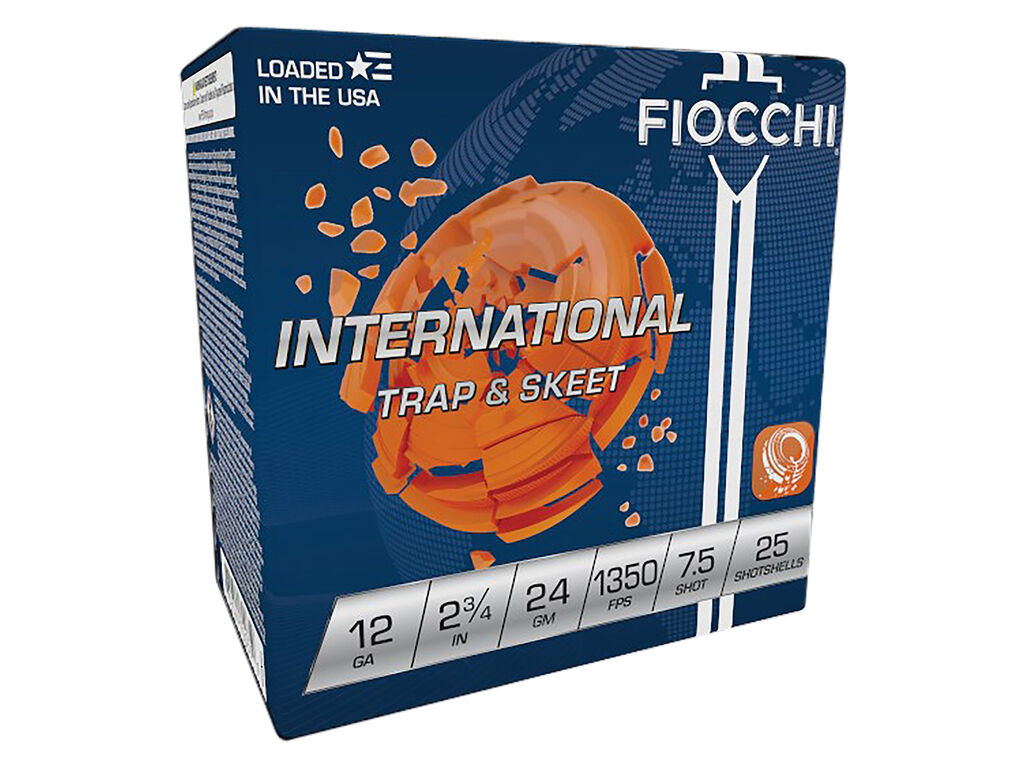 Fiocchi Exacta Target International Trap & Skeet Case Ammo