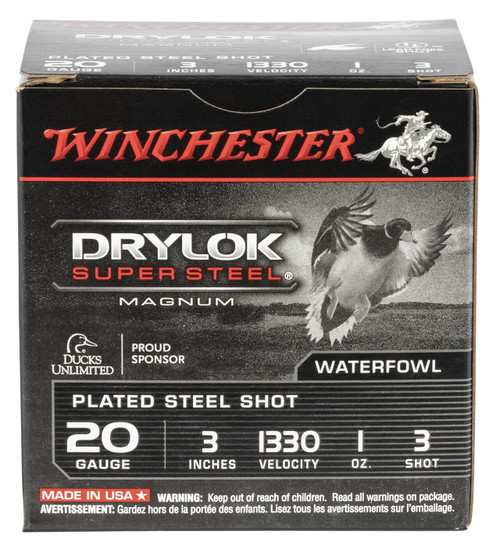 Winchester Drylock Super Steel Cartridge 1oz Ammo
