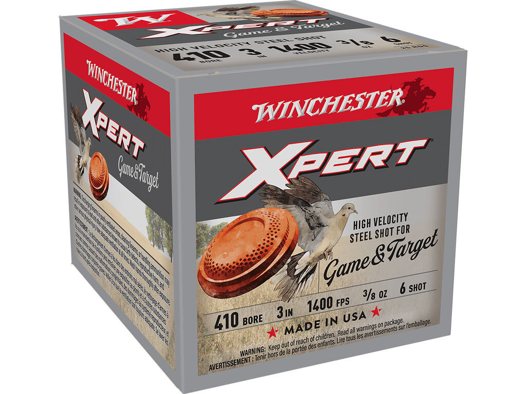 410 Bore Ammo - Winchester Ammo Super X Xpert High Velocity Case 3/8oz Winchester Super X Xpert High Velocity Case 3/8oz Ammo