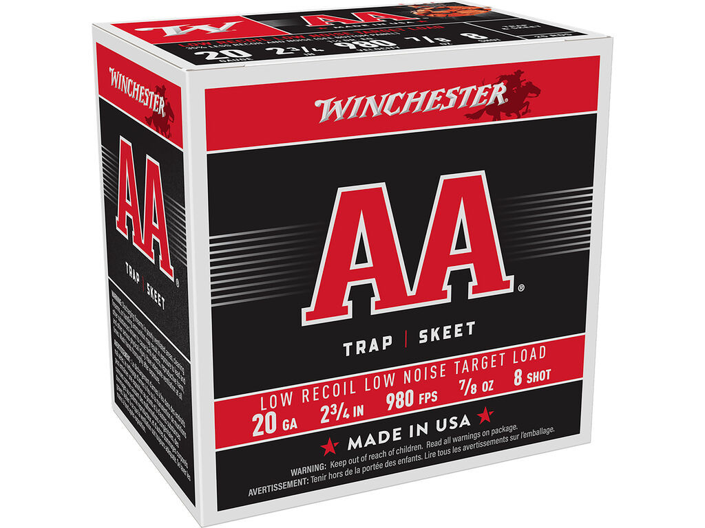 Winchester AA Low Recoil Case 7/8oz Ammo