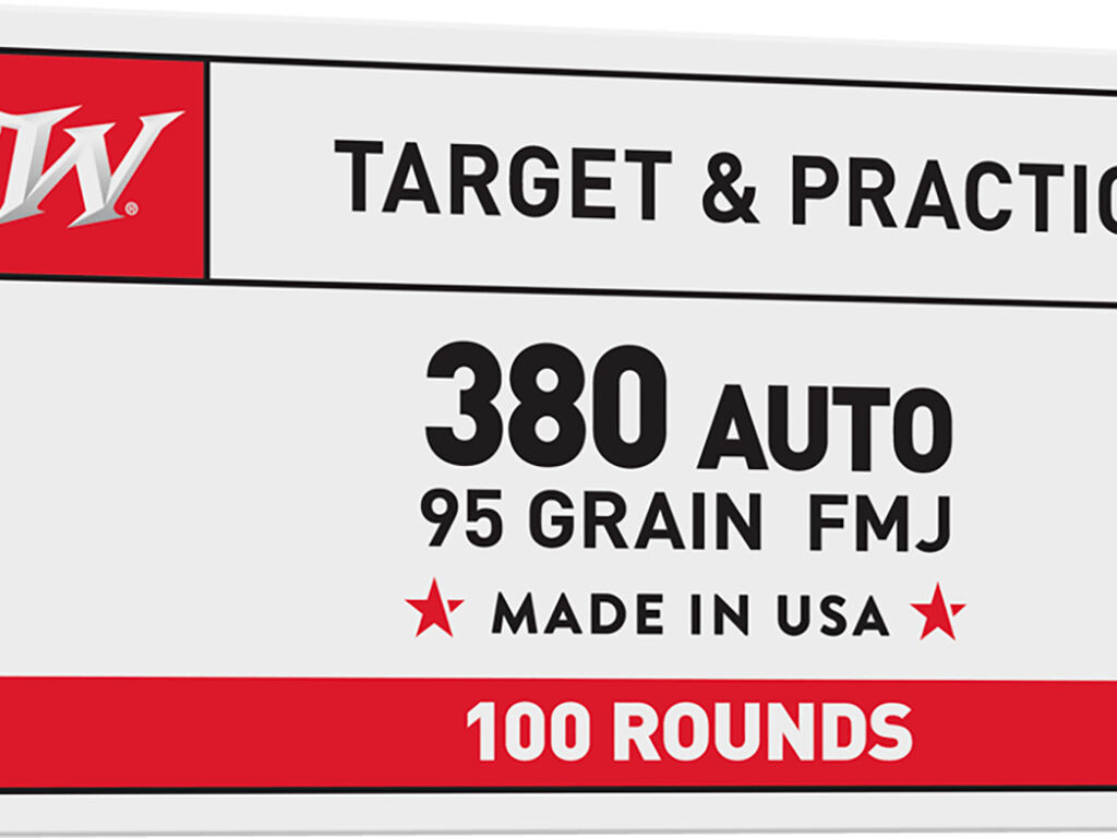 380 Auto Ammo - Winchester Ammo USA Flat Nose Case FMJ Winchester USA Flat Nose Case FMJ Ammo