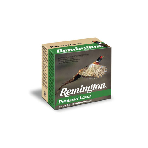 12 Gauge Ammo - Remington Pheasant Ammo Cartridge 1-1/4oz Remington Pheasant Cartridge 1-1/4oz Ammo