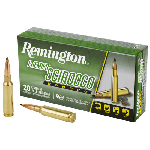 Remington Premier Scirocco Hyper Velocity Centerfire Swift Bonded Cartridge Ammo