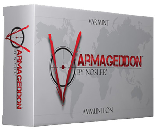 Nosler Varmageddon Flat Base Tipped Ammo