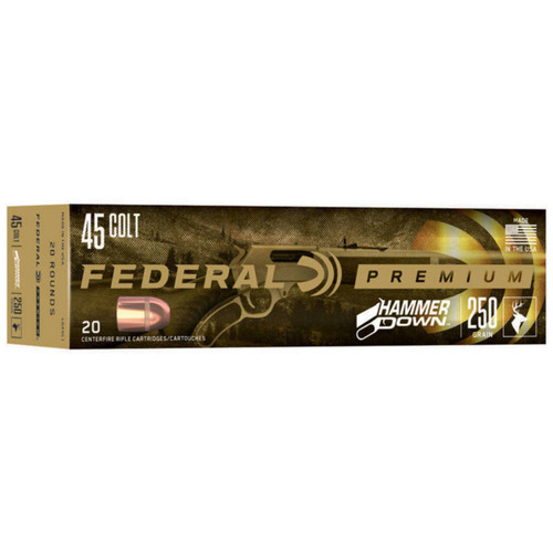 Federal Hammer Down Subsonic Centerfire Bonded Cartridge HP Ammo