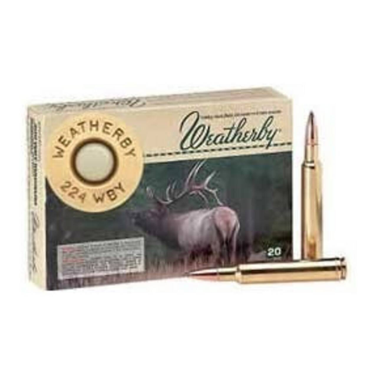 .340 Wby Mag - Weatherby Ammo SP