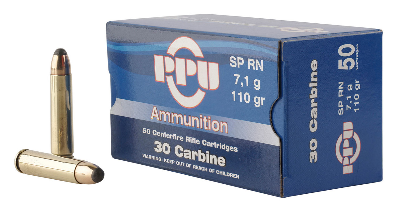 30 Carbine Ammo - PPU CAR SP PPU CAR SP Ammo