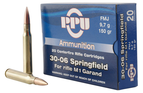 PPU Standard Springfield FMJ Ammo