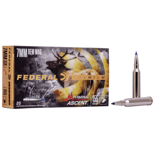 Federal Terminal Ascent Hyper Velocity Centerfire Cartridge Ammo