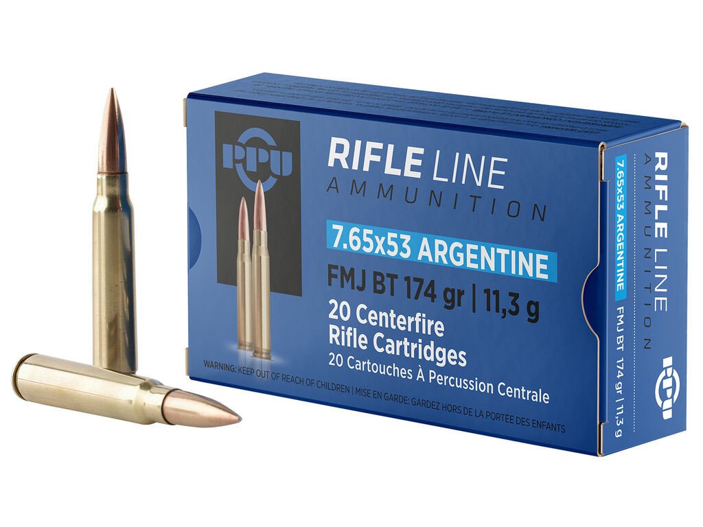 PPU Metric Case FMJBT Ammo