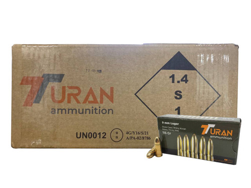 Bulk Turan FMJ Ammo