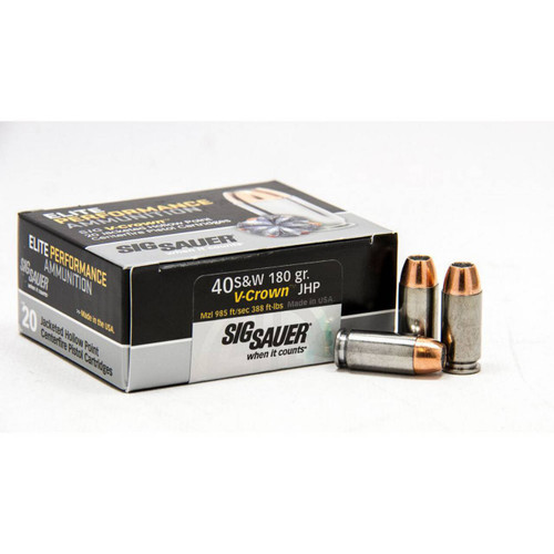 SIG JHP Ammo
